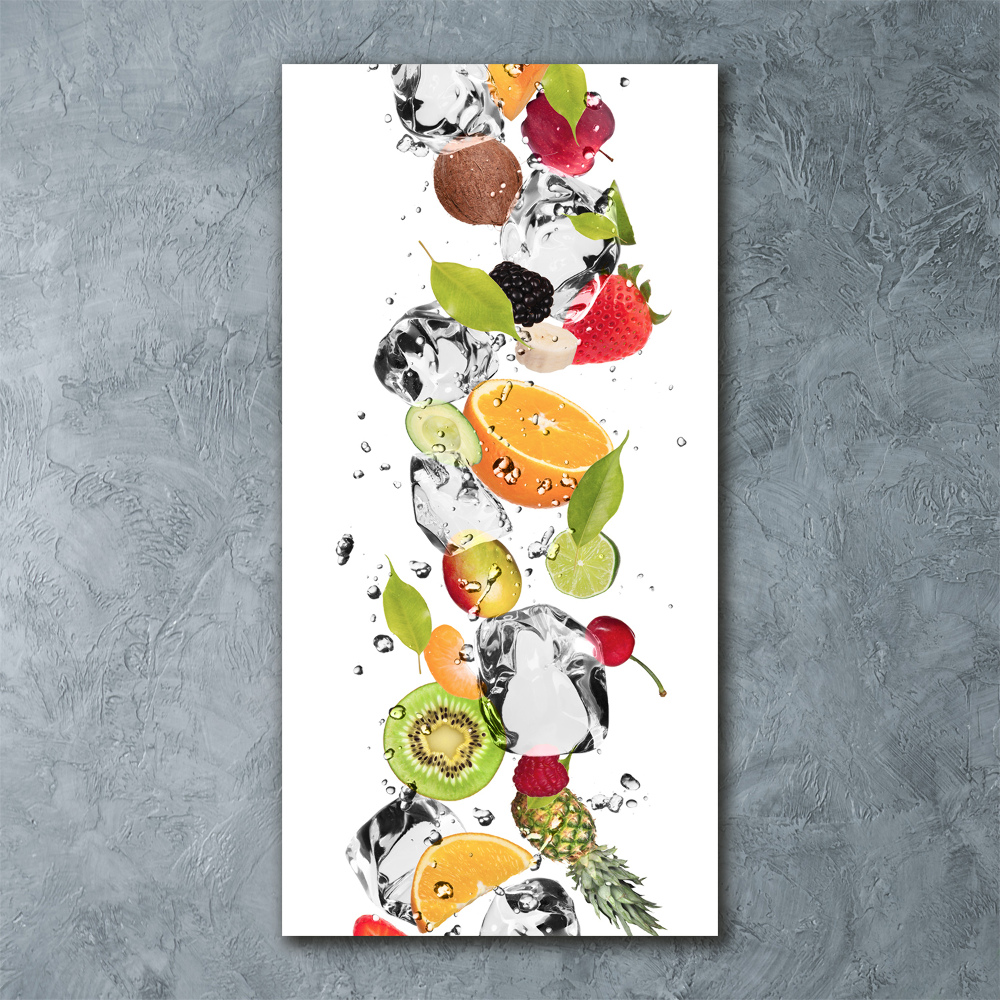 Acrylique tableau Fruits et eau