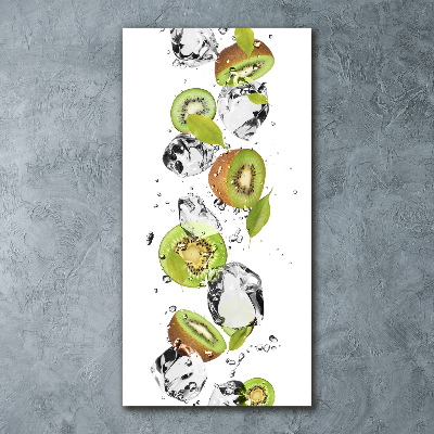 Tableau acrylique Kiwi et eau