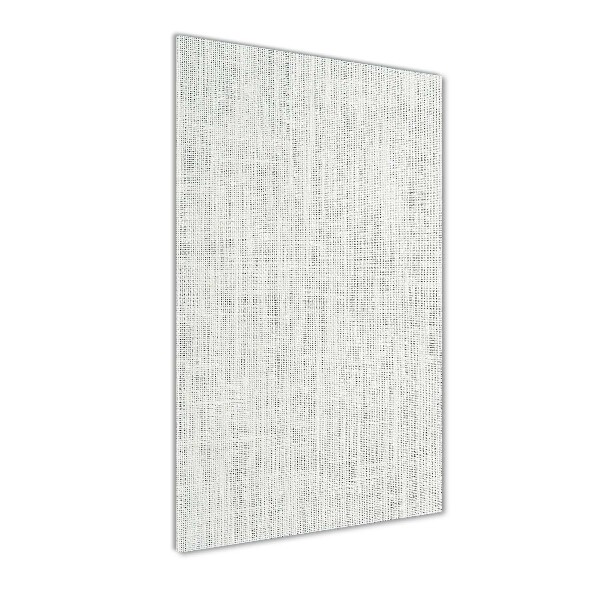Tableau acrylique Toile blanche en lin