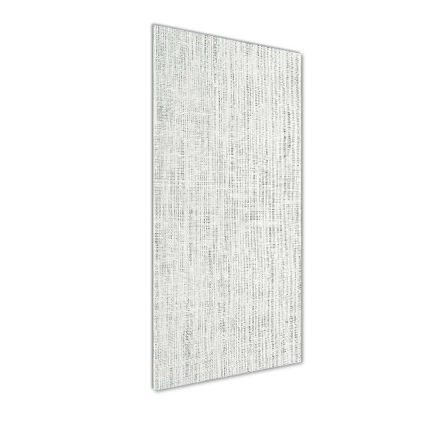 Tableau acrylique Toile blanche en lin