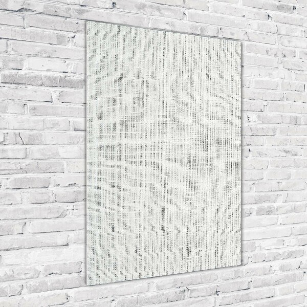 Tableau acrylique Toile blanche en lin