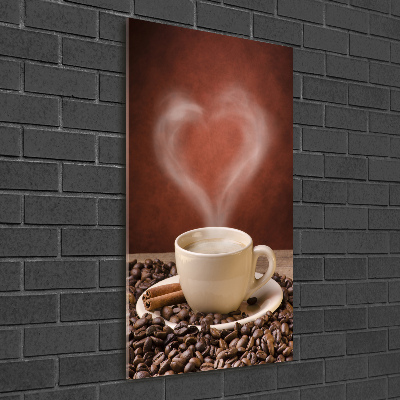 Tableau sur verre acrylique Café aromatique