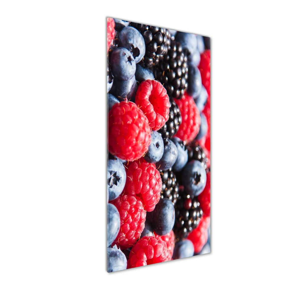 Acrylique tableau Fruits des bois