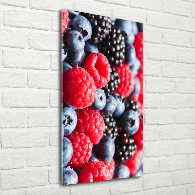 Acrylique tableau Fruits des bois