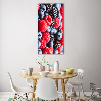 Acrylique tableau Fruits des bois