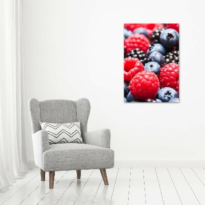 Acrylique tableau Fruits des bois