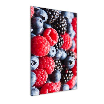 Acrylique tableau Fruits des bois