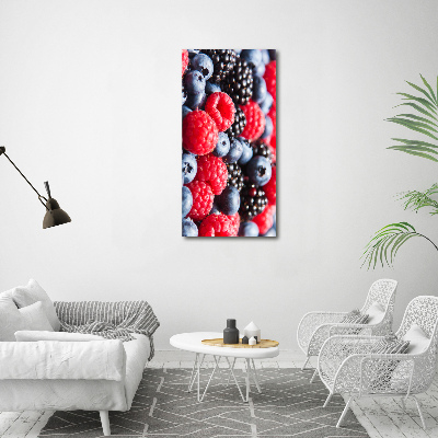 Acrylique tableau Fruits des bois