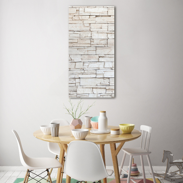 Tableau en acrylique Mur de pierres