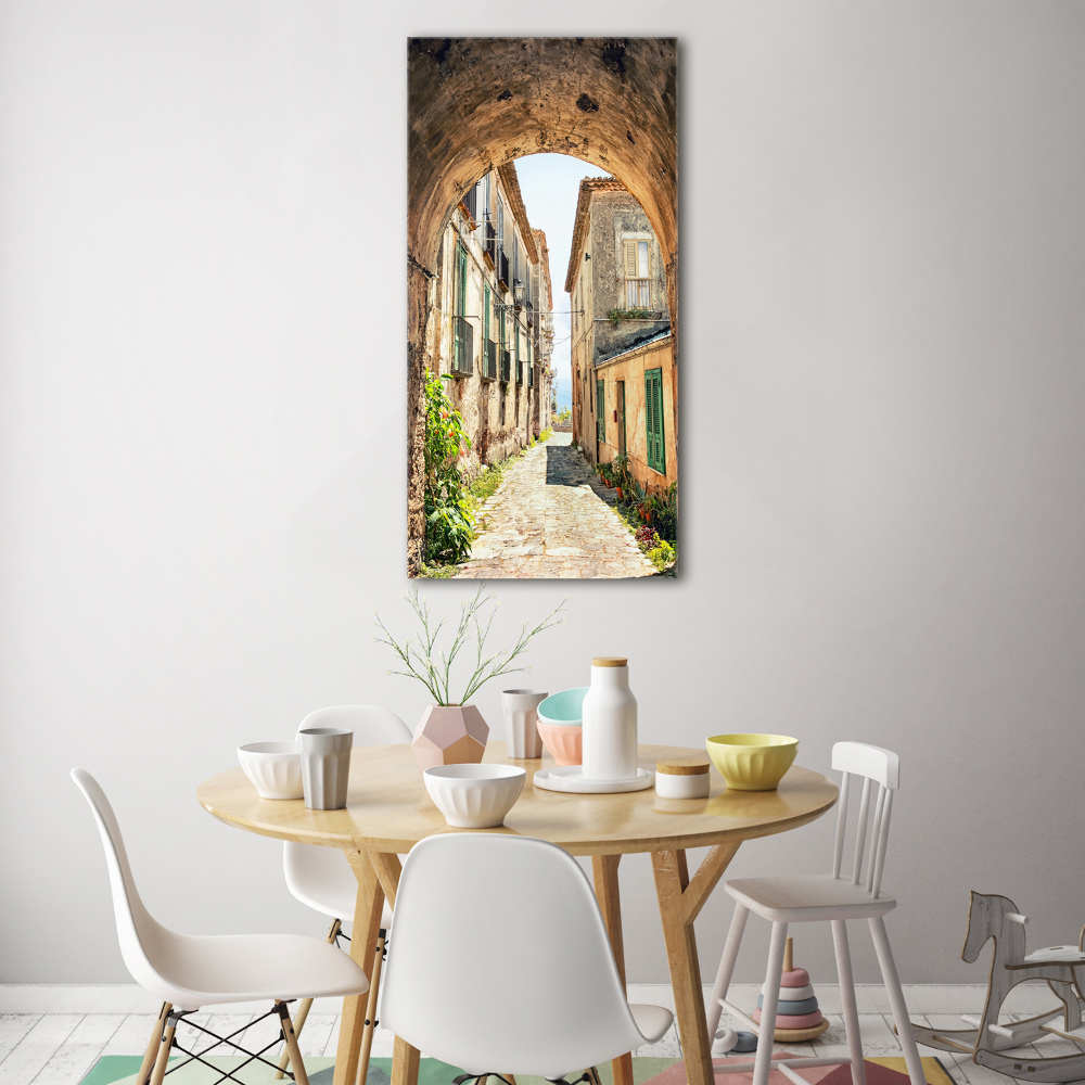 Tableau sur verre acrylique Rues italiennes