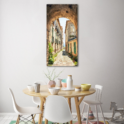 Tableau sur verre acrylique Rues italiennes