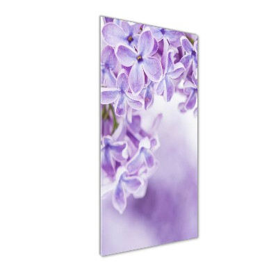 Tableau sur verre acrylique Fleurs de lilas