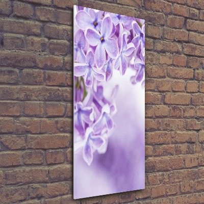 Tableau sur verre acrylique Fleurs de lilas