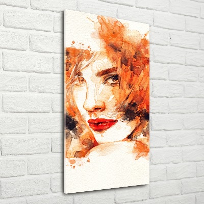 Tableau acrylique La femme abstraite