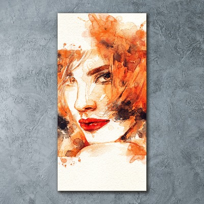 Tableau acrylique La femme abstraite