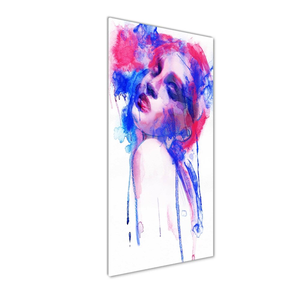 Tableau verre acrylique Femme abstraite