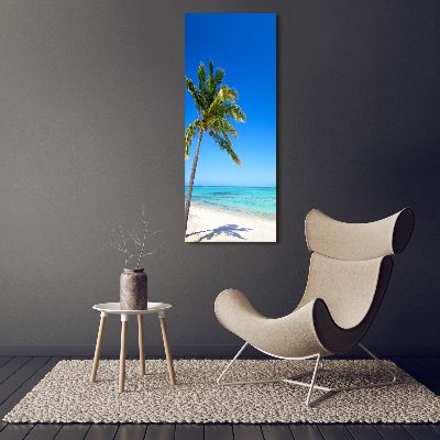 Tableau sur verre acrylique Plage exotique ocean