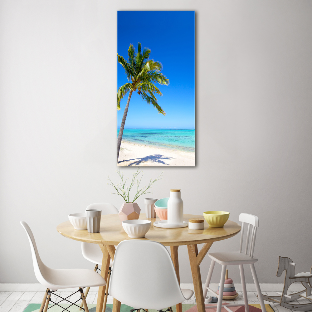 Tableau sur verre acrylique Plage exotique ocean