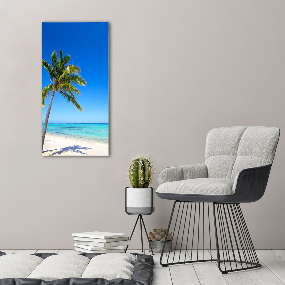 Tableau sur verre acrylique Plage exotique ocean