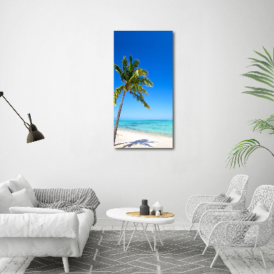 Tableau sur verre acrylique Plage exotique ocean