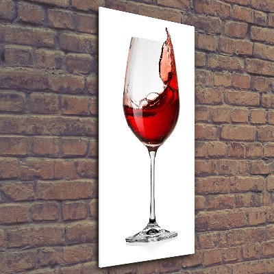 Tableau sur verre acrylique Vin rouge