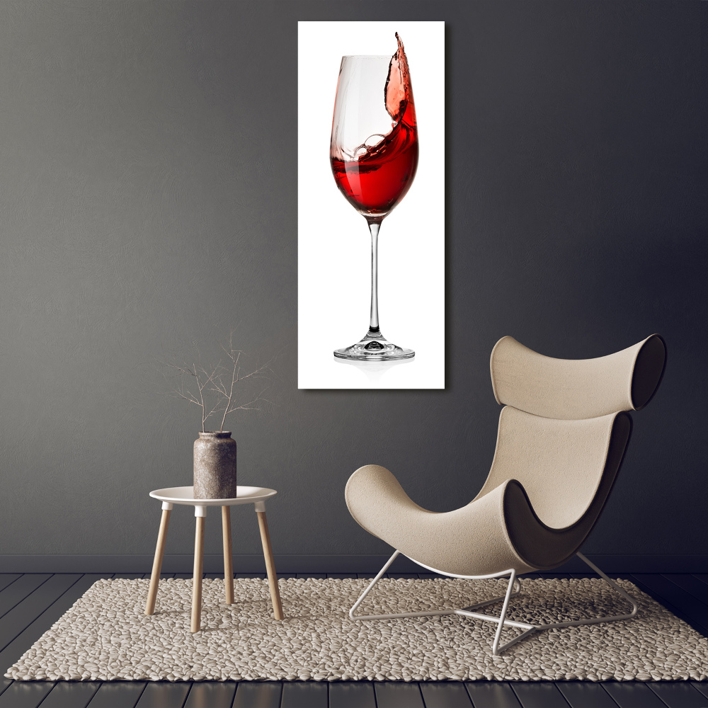 Tableau sur verre acrylique Vin rouge