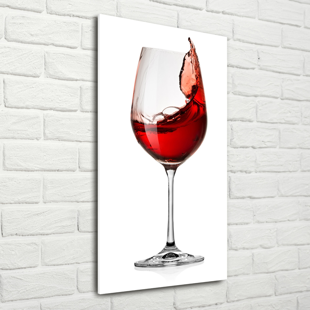 Tableau sur verre acrylique Vin rouge