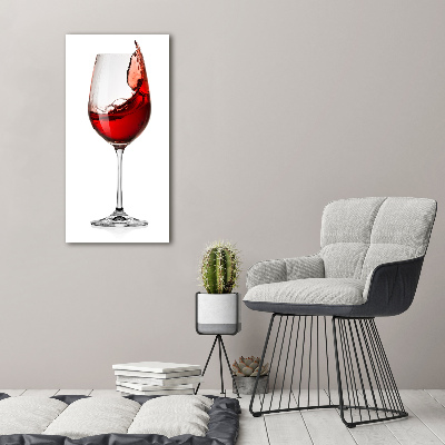 Tableau sur verre acrylique Vin rouge