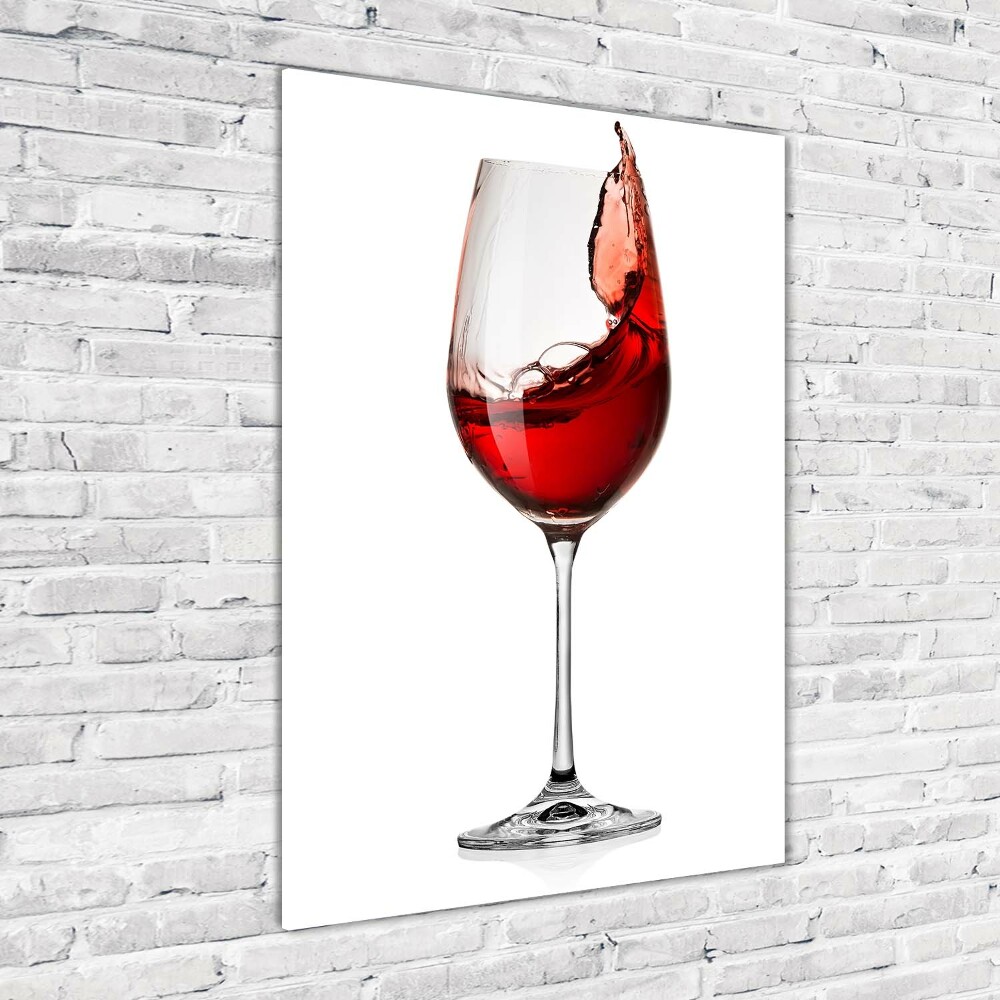 Tableau sur verre acrylique Vin rouge