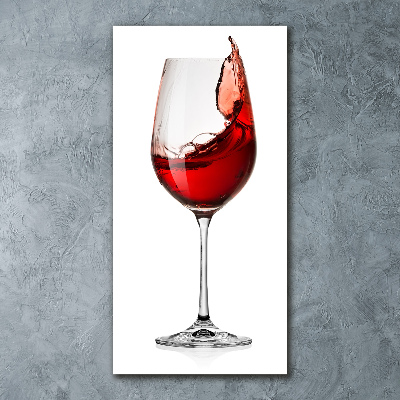 Tableau sur verre acrylique Vin rouge