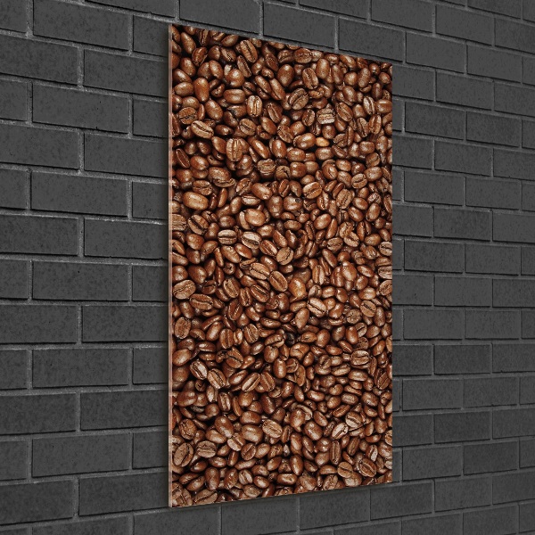 Tableau acrylique Des grains de café délicieux
