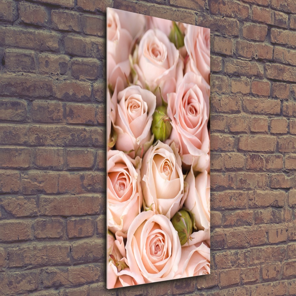 Acrylique tableau Bouquet de roses