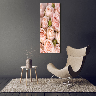 Acrylique tableau Bouquet de roses