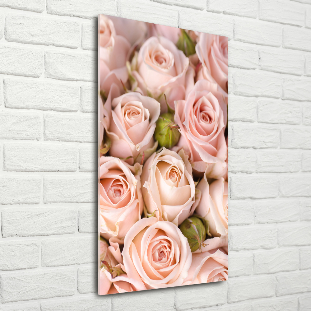 Acrylique tableau Bouquet de roses