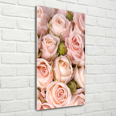 Acrylique tableau Bouquet de roses