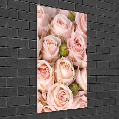 Acrylique tableau Bouquet de roses