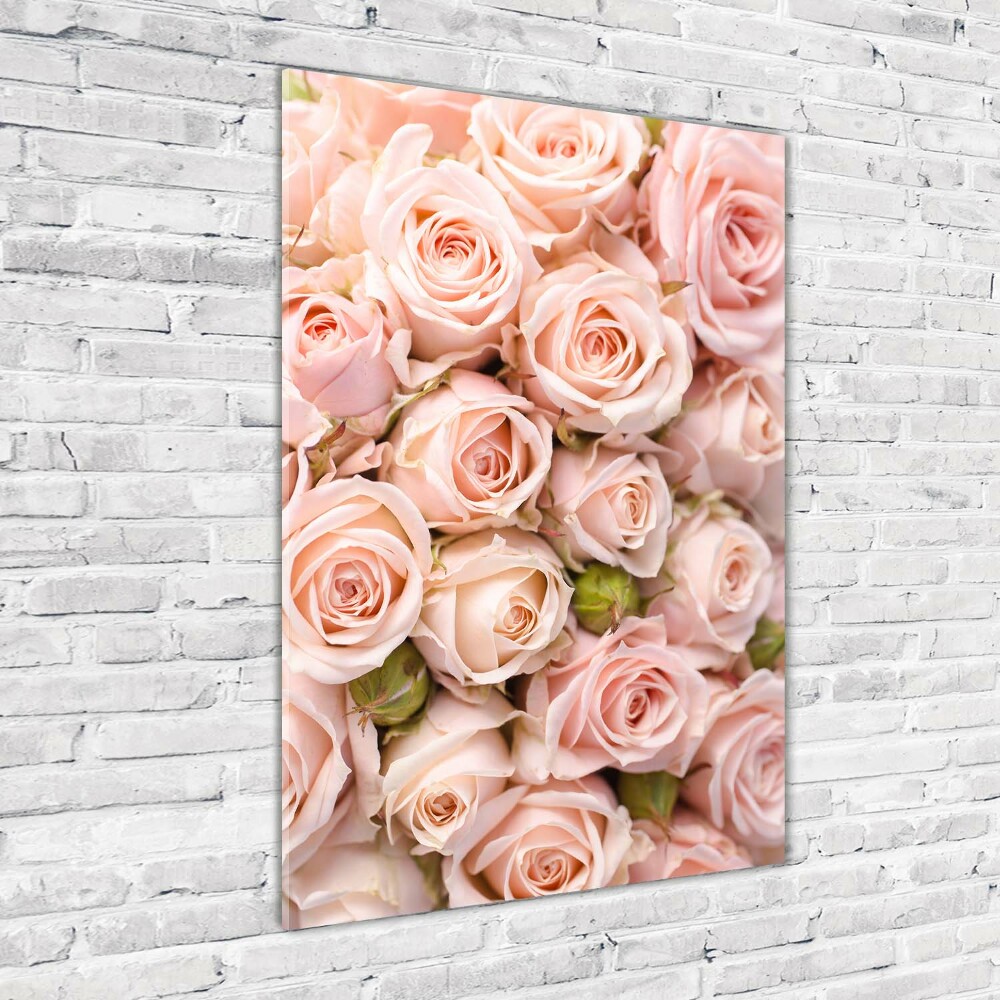 Acrylique tableau Bouquet de roses