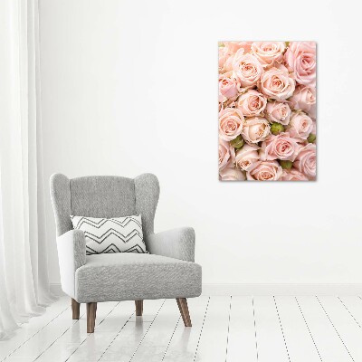 Acrylique tableau Bouquet de roses