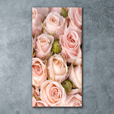 Acrylique tableau Bouquet de roses