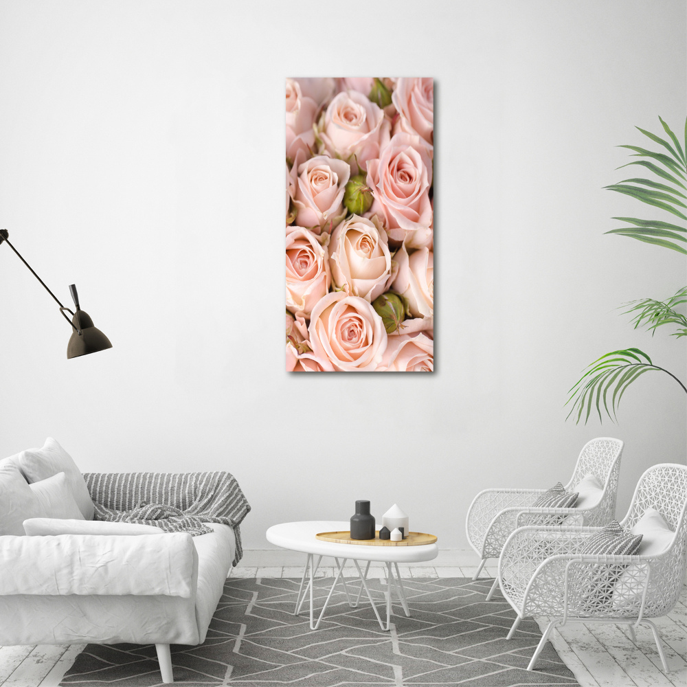 Acrylique tableau Bouquet de roses