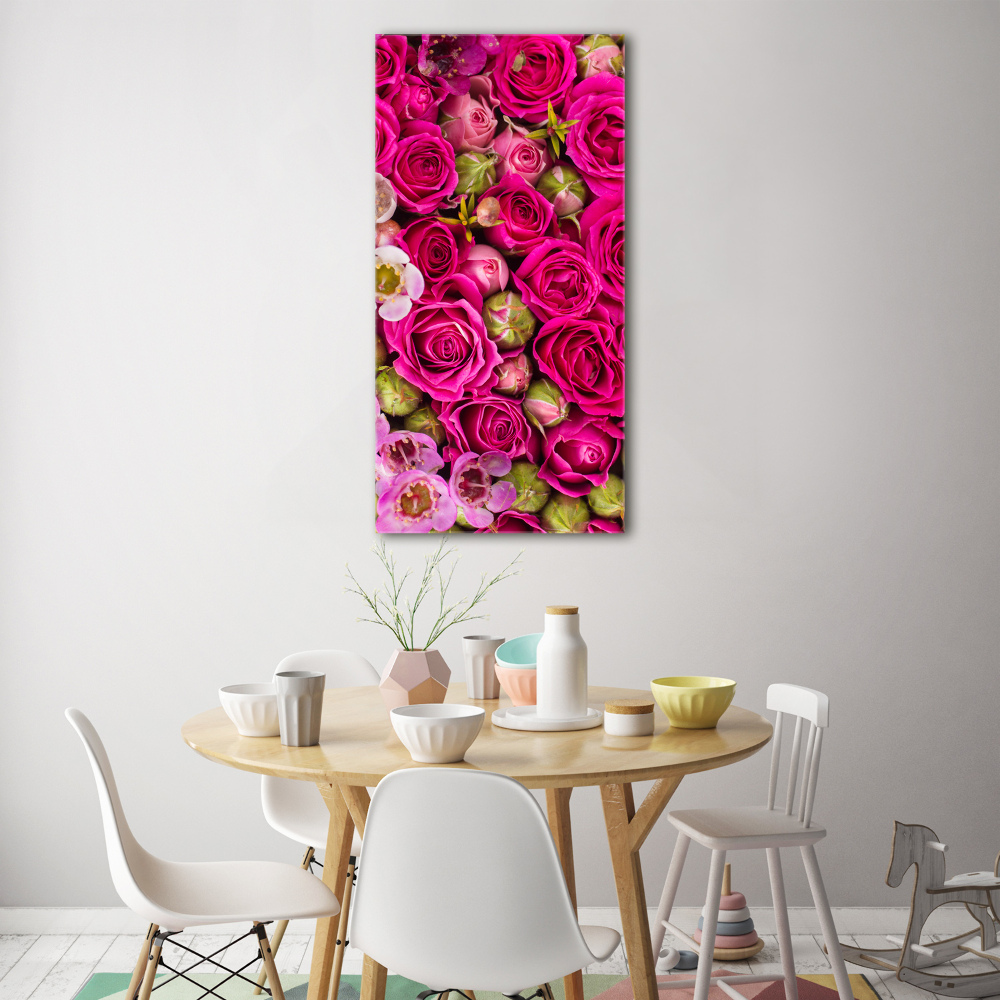 Acrylique tableau Bouquet de fleurs