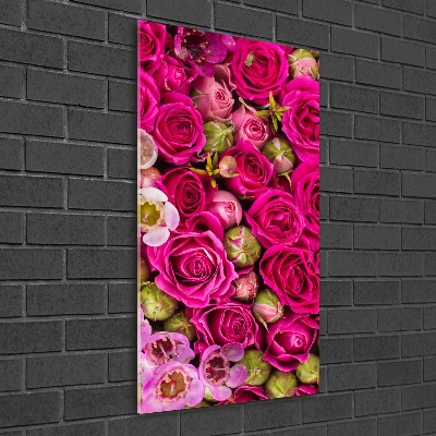 Acrylique tableau Bouquet de fleurs