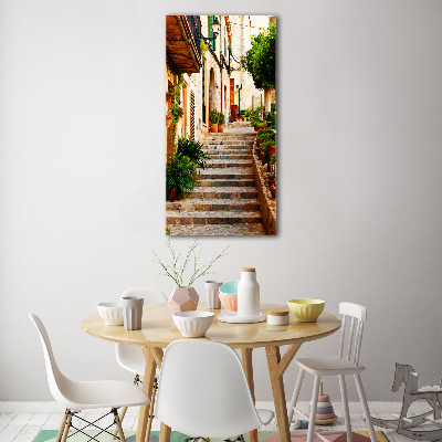 Tableau sur verre acrylique Ruelles en Espagne