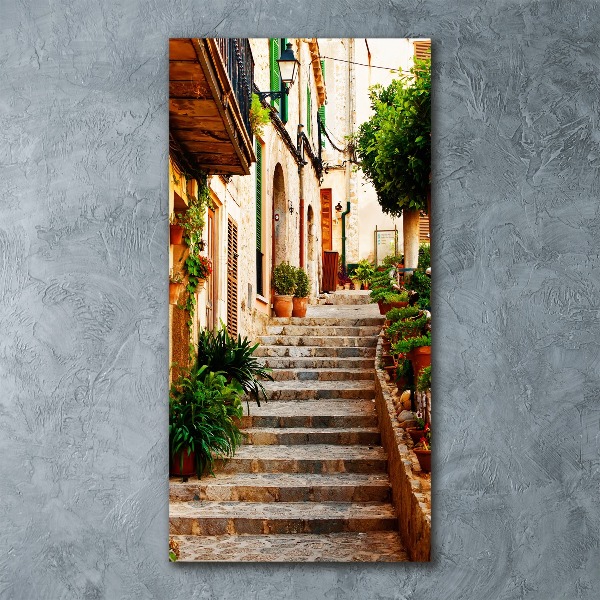 Tableau sur verre acrylique Ruelles en Espagne