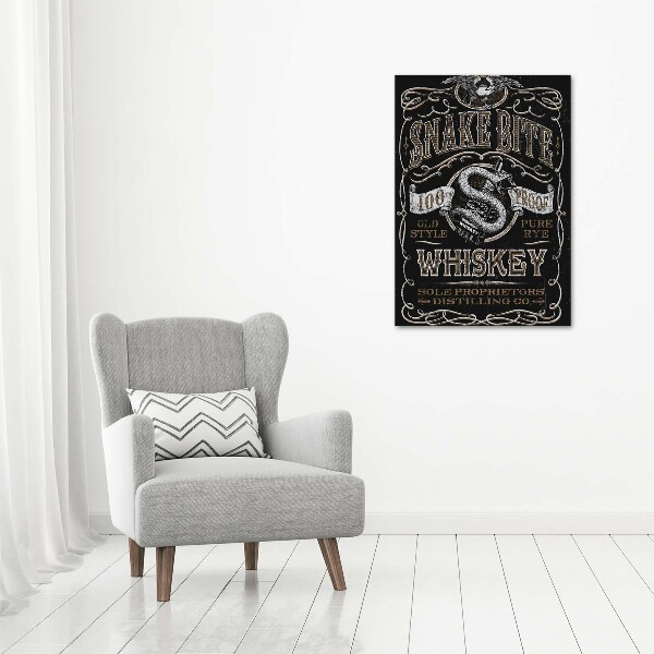 Acrylique tableau Whisky