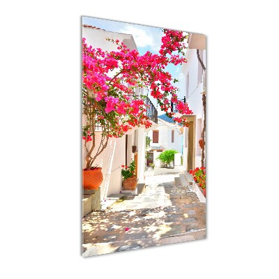 Tableau acrylique Rues grecques