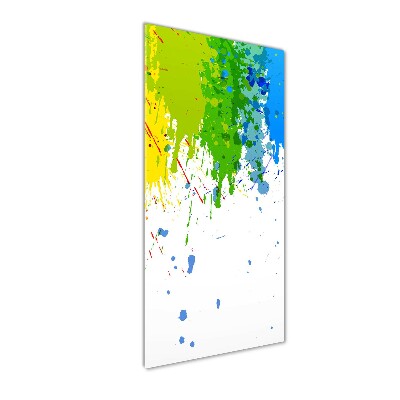 Acrylique tableau Arc-en-ciel abstrait