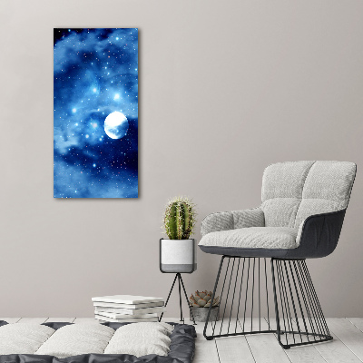 Tableau sur verre acrylique Pleine Lune