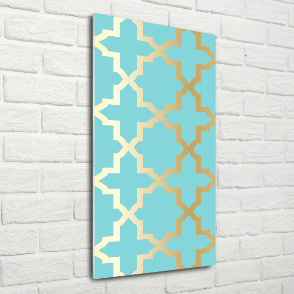 Acrylique tableau Motif arabe