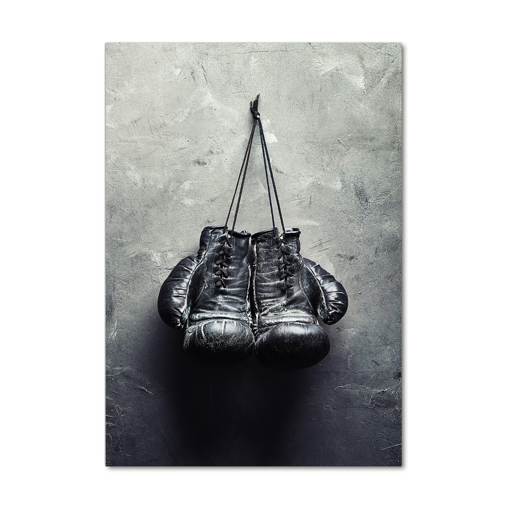 Tableau acrylique Gants de boxe